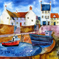 Beautiful Crail. An Open Edtion Print by Anya Simmons